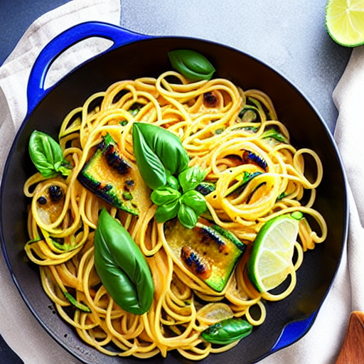 Pasta con Calabacitas