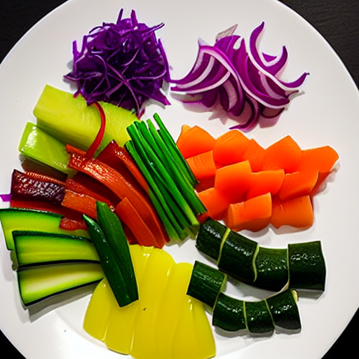 Vegetable Sashimi