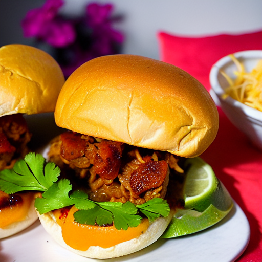 Cochinita Pibil Burger