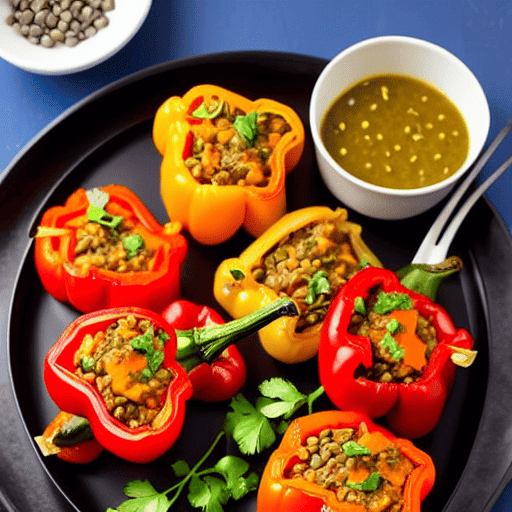 Provençal Stuffed Peppers
