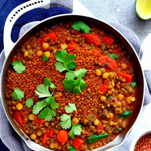 Baked Lentil Stew